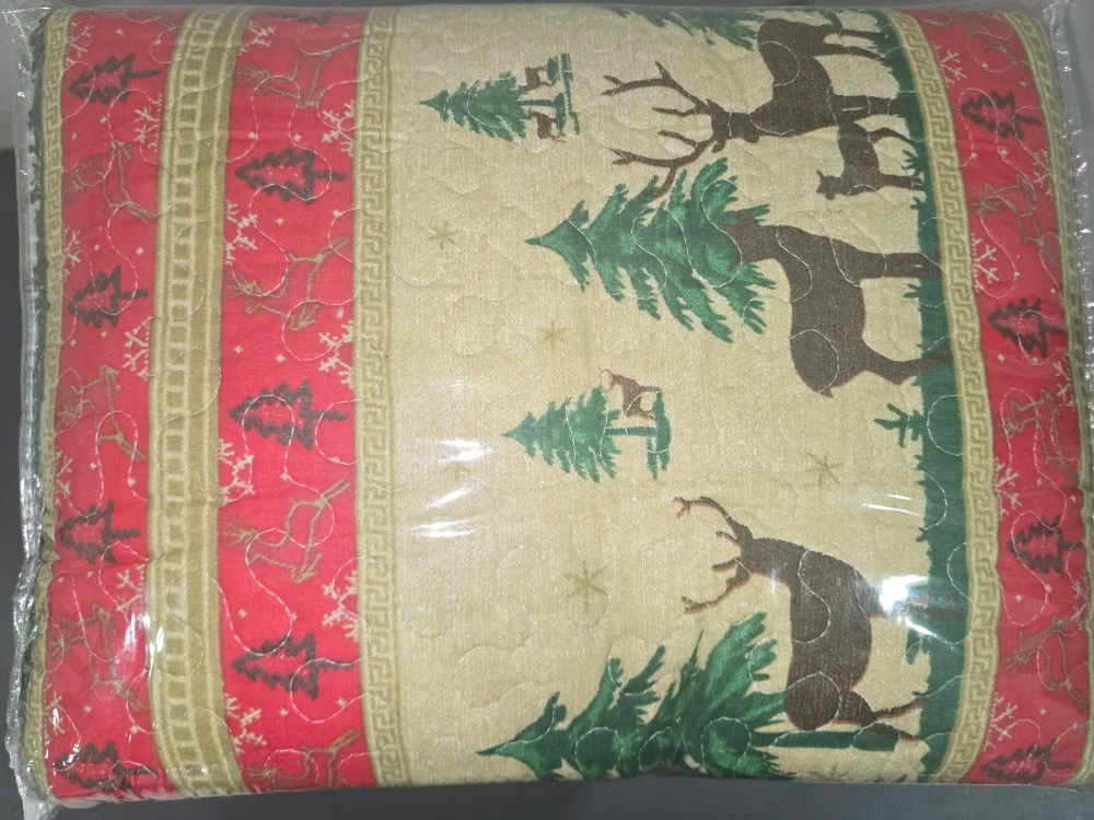 Christmas Reindeer & Tree blanket New image indicator(5)