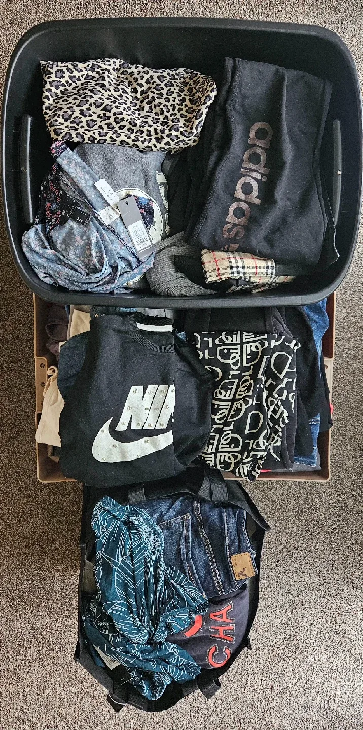 Mixed Clothing Lot - Adidas, Nike, Burberry & More!