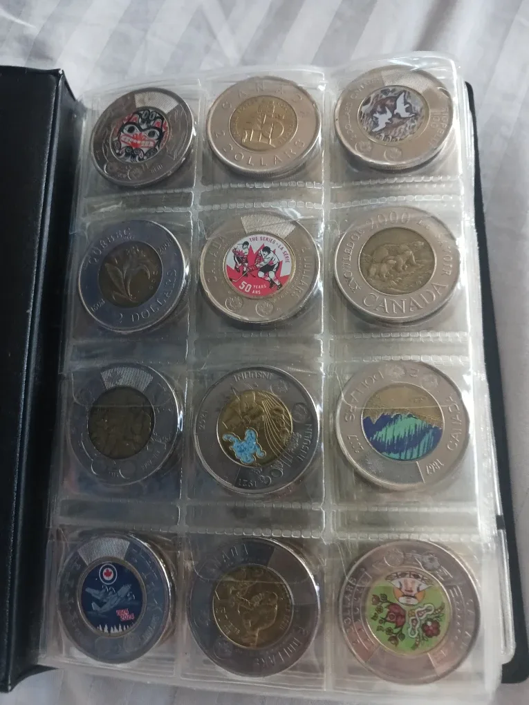 Canadian Dollar Coin Collection