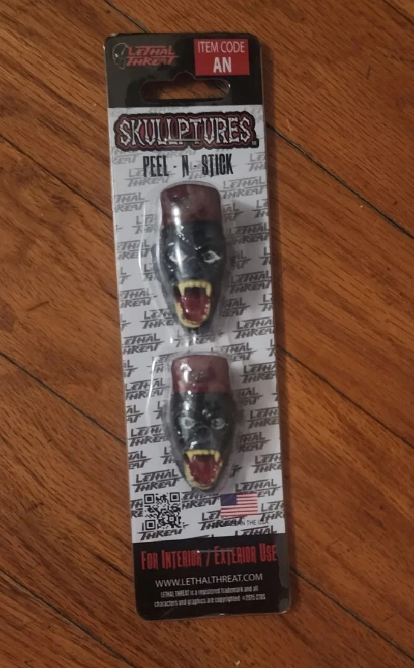 Lethal Threat Skullptures Peel-N-Stick & ABS Stick-On Emblems - photo 5