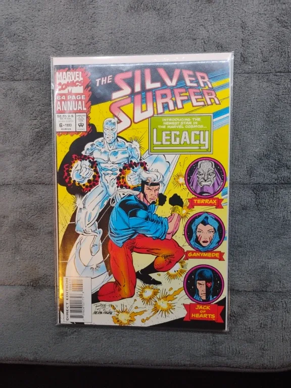 The Silver Surfer Marvel Comic Book