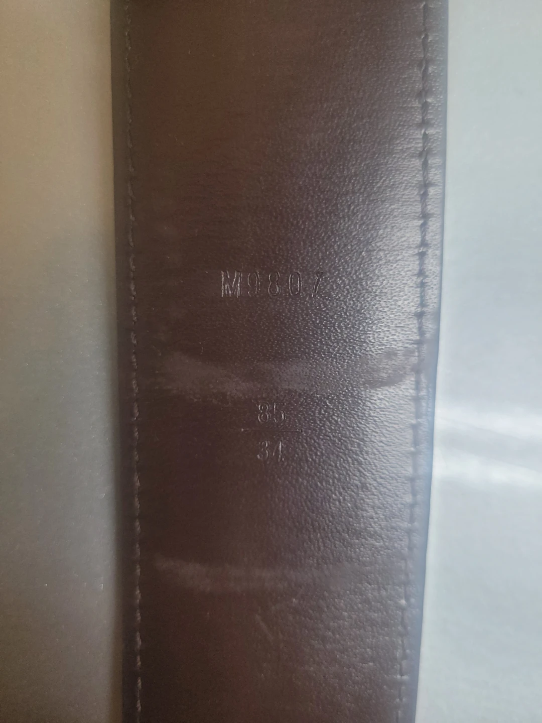 Louis Vuitton Damier Ebene Belt Size 85/34 - photo 2