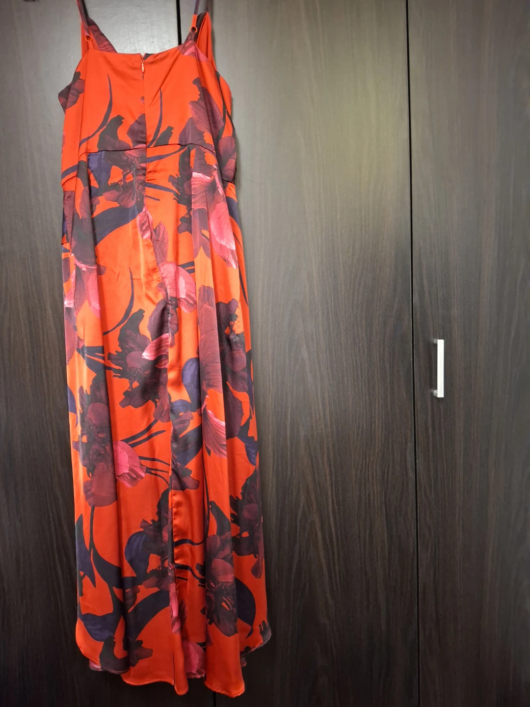 Floral Red Dress - Size L - photo 2