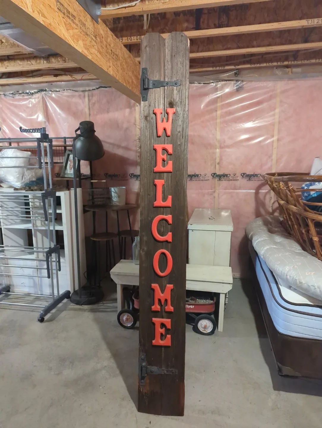 Rustic Welcome Sign