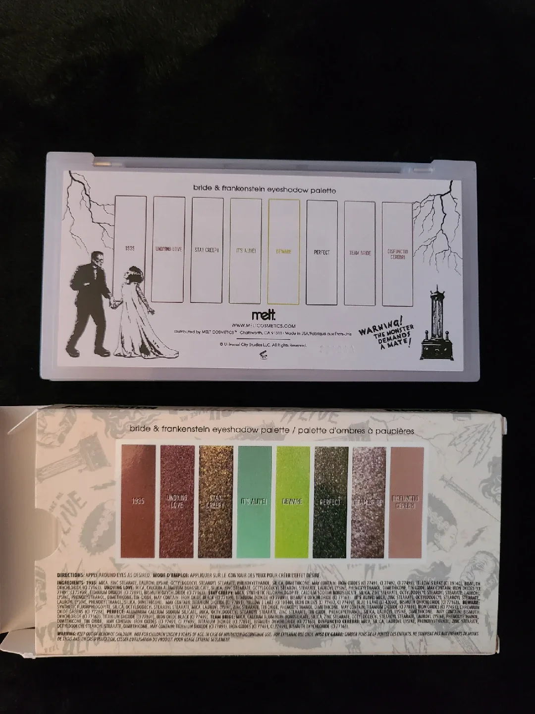 Melt Cosmetics Bride & Frankenstein Eyeshadow Palette image indicator(6)