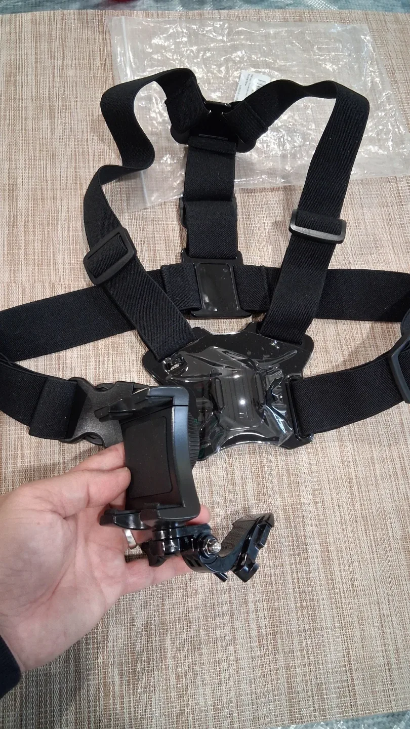 Smartphone Chest Mount for Motorcyclist, ebike, escooter. image indicator(5)