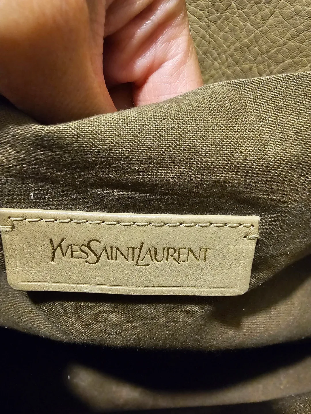Authentic Yves Saint Laurent Tote Bag image indicator(4)