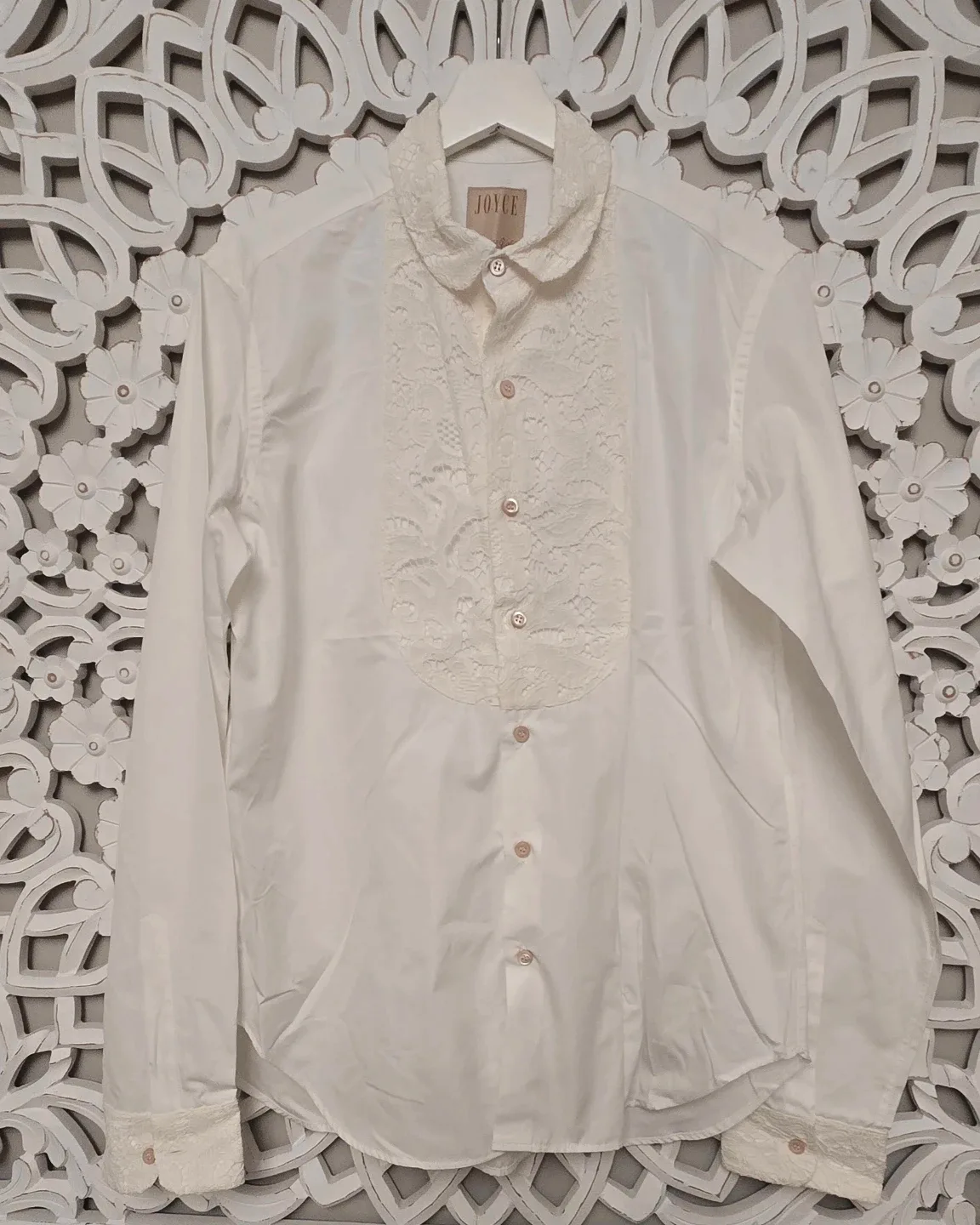 JOYCE by Romeo Gigli White Shirt - Size 52