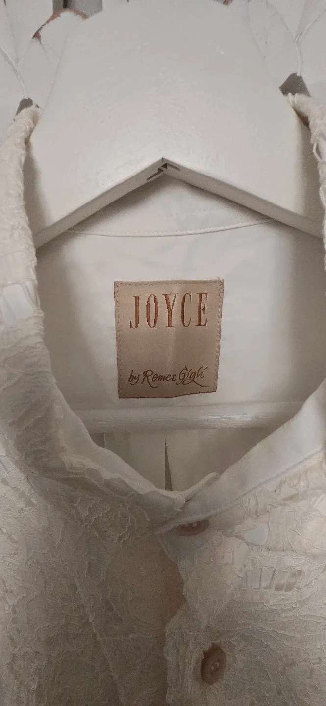 JOYCE by Romeo Gigli White Shirt - Size 52 image indicator(3)