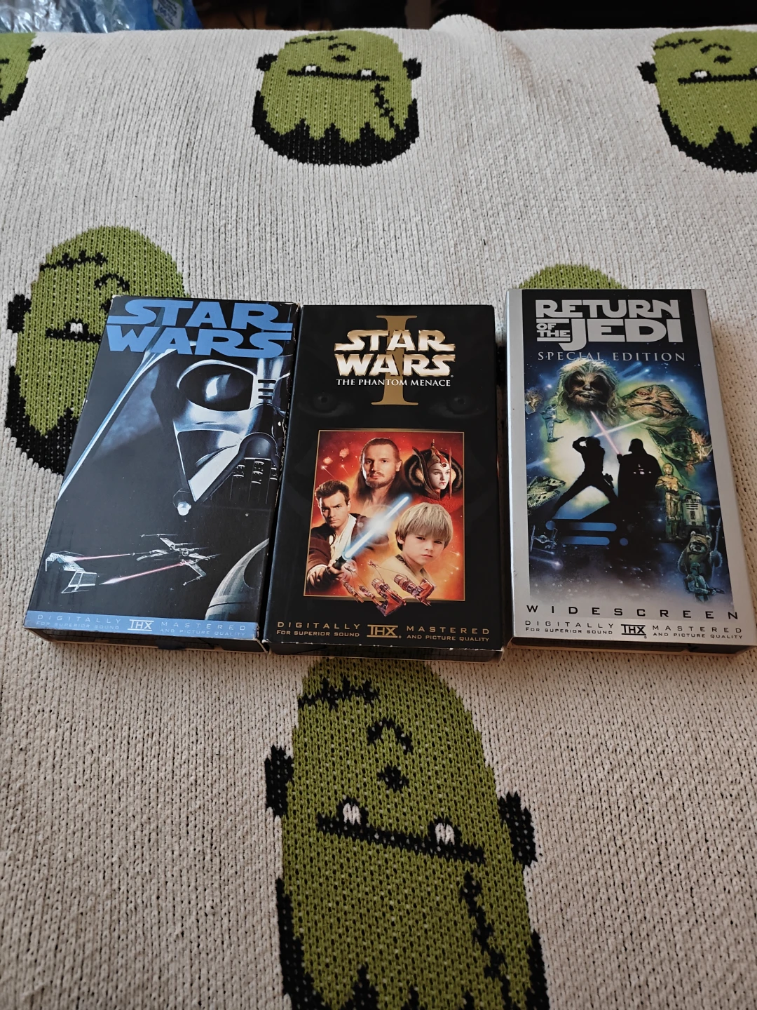 Star Wars VHS Tapes - Original Trilogy & Phantom Menace