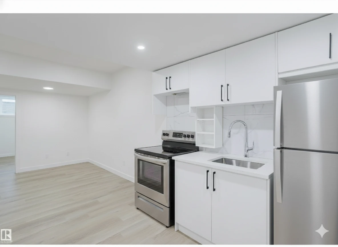 2 bedroom legal brand new basement in Aster