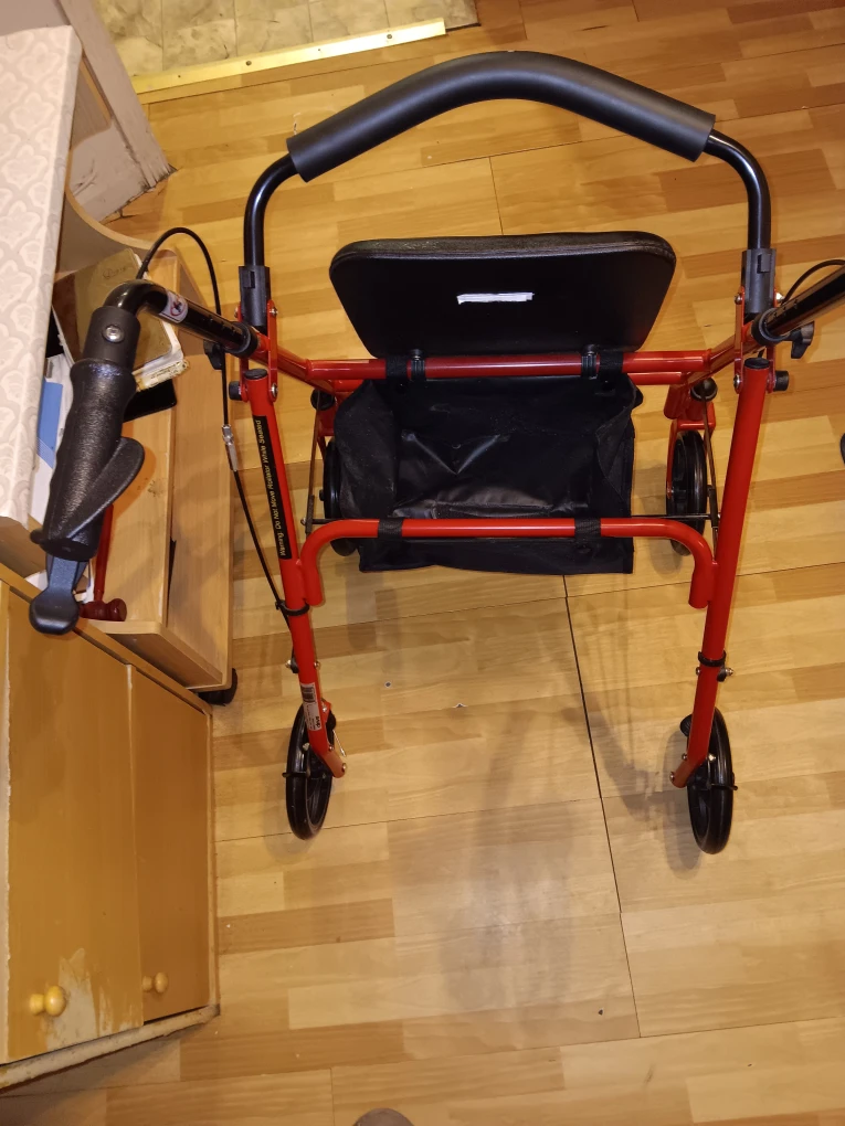 Drive Medical Rollator Walker with Seat - photo 2