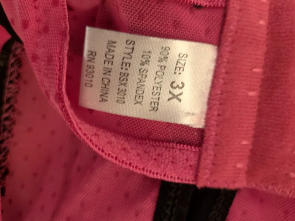 Pink Polka Dot Bodysuit - Size 3X image indicator(5)