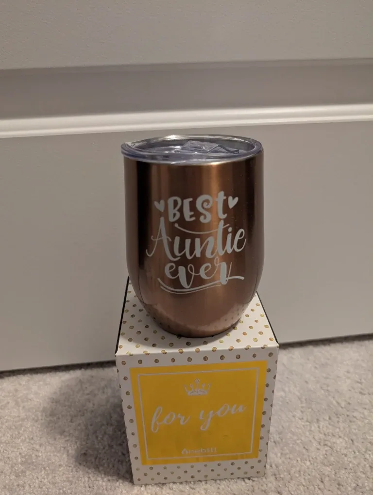 Brand new Auntie Themed Tumbler