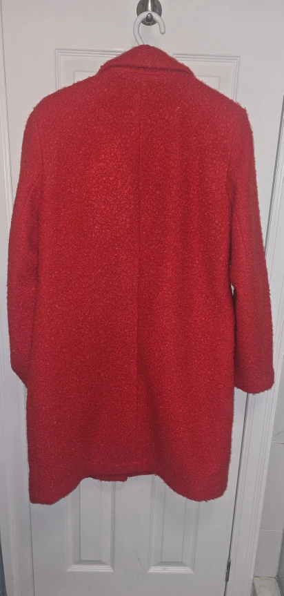 ONLY Red Textured Coat - photo 2