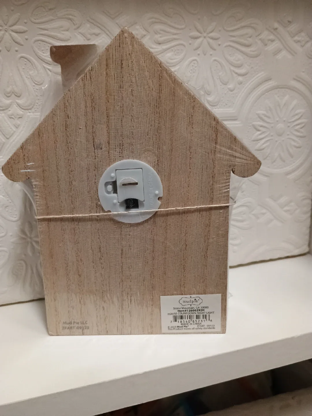 Mud Pie Christmas Countdown Night Light - New! image indicator(4)