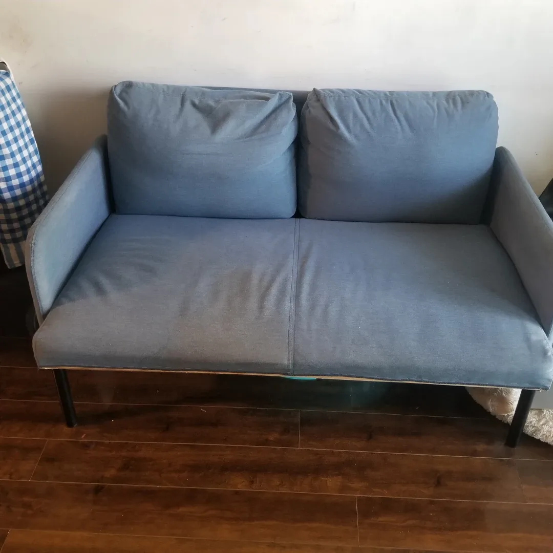 Blue Loveseat Sofa