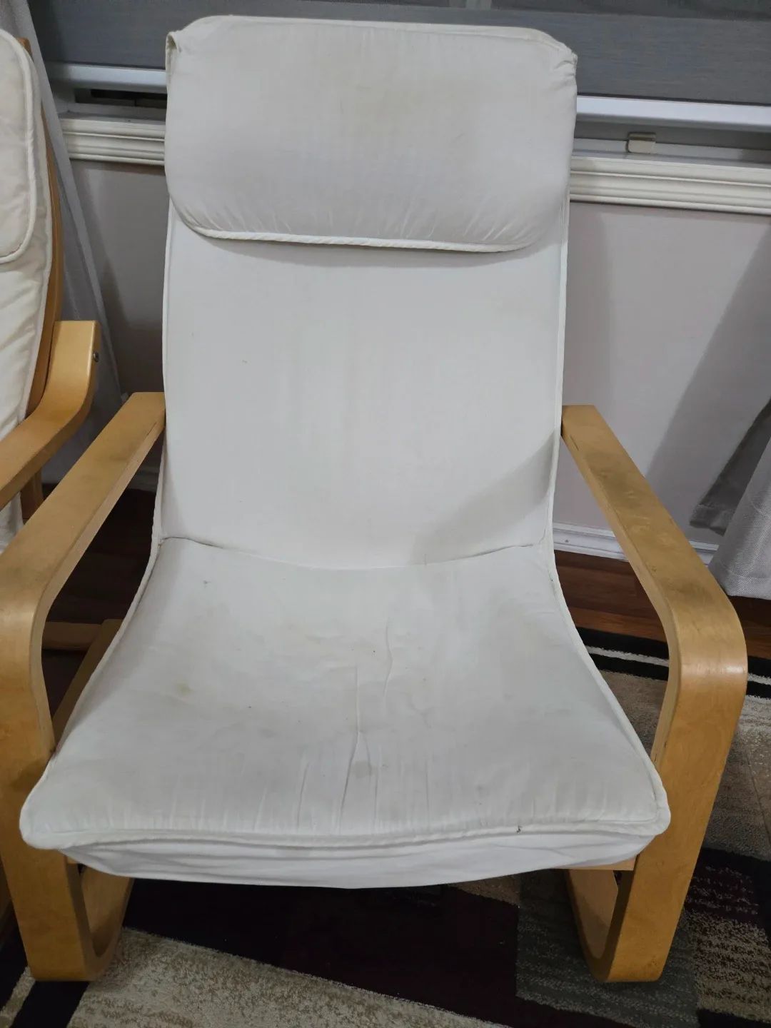 IKEA Poang Chair - Birch Veneer/Off-White image indicator(2)