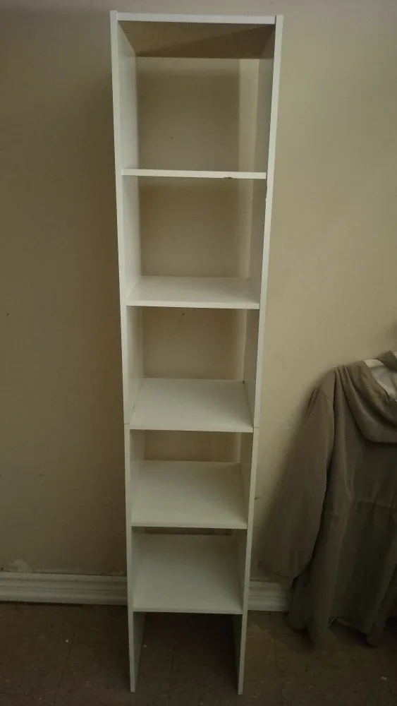 White Shelving Units - Set of Two image indicator(2)
