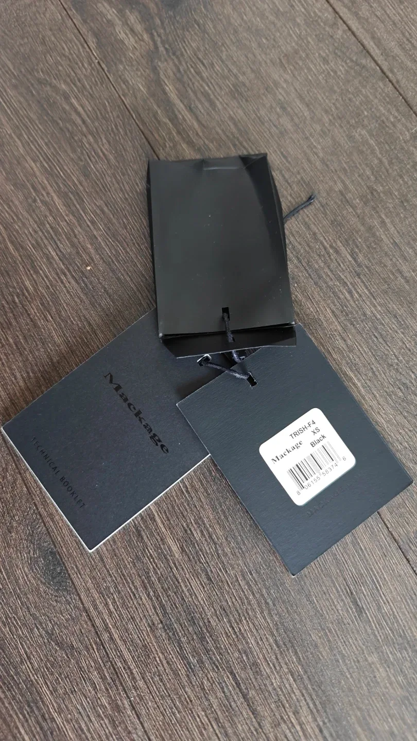 Mackage Trish-F Down Coat, Black (longline) (XS) image indicator(7)