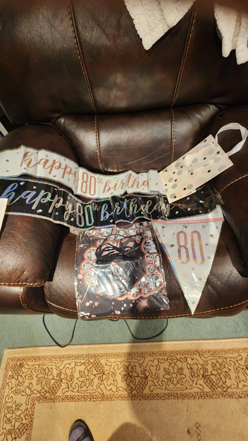 Trgowaul 80th Birthday Party Decorations - photo 4