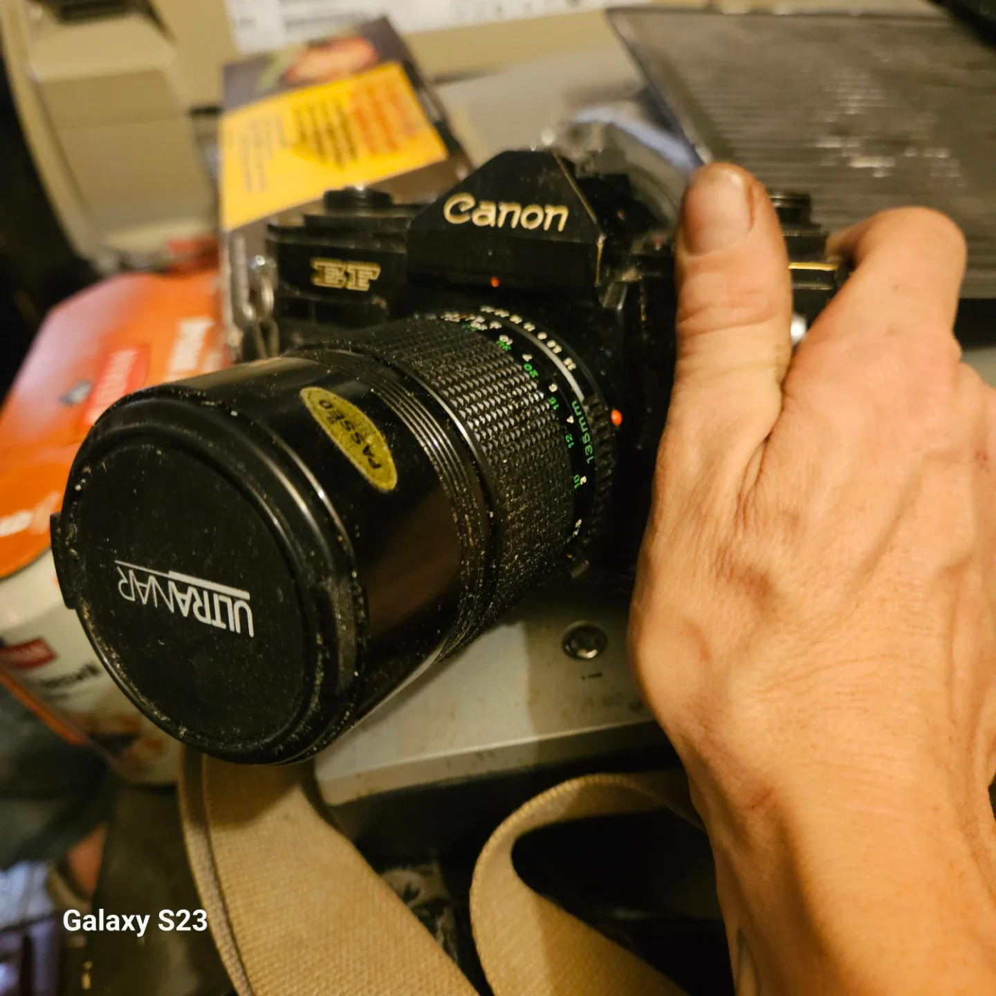 Canon EF Film Camera with ULTRANAR Lens