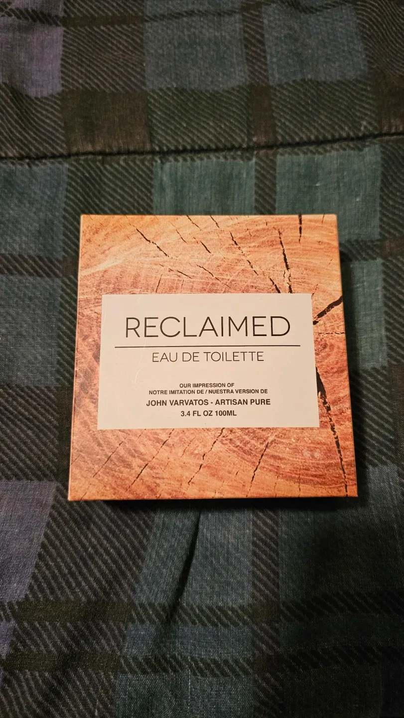 New - Mens Reclaimed Cologne/Perfume 3.4 fl oz (100ml) image indicator(2)