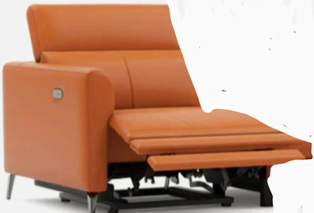 Valencia Andria Leather Reclining Armchair Brand New image indicator(2)