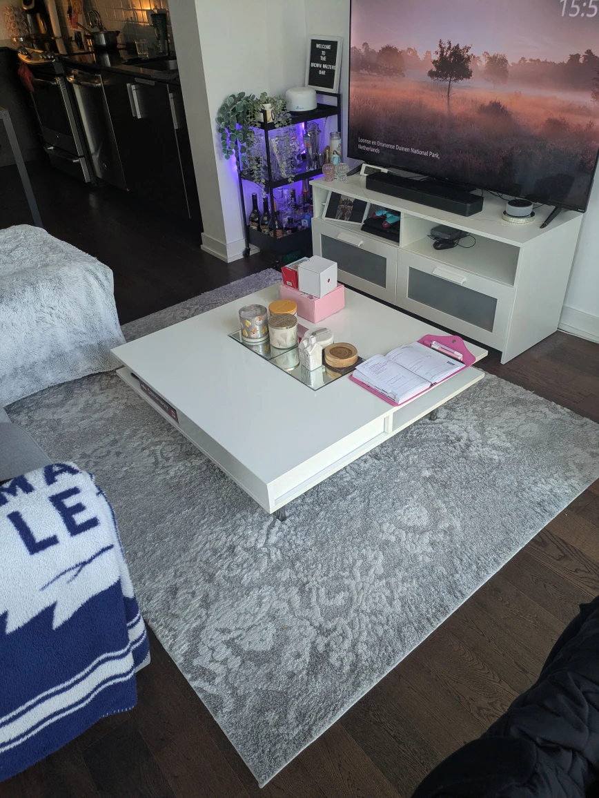 Area Rug - Grey/ White - photo 2