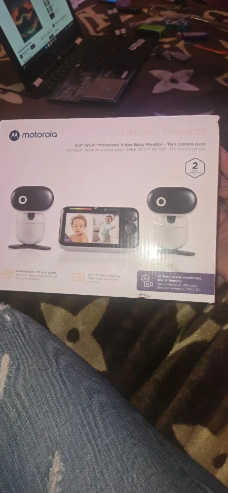 Motorola PIP1510-2 Connect Baby Monitor - Two Camera Pack