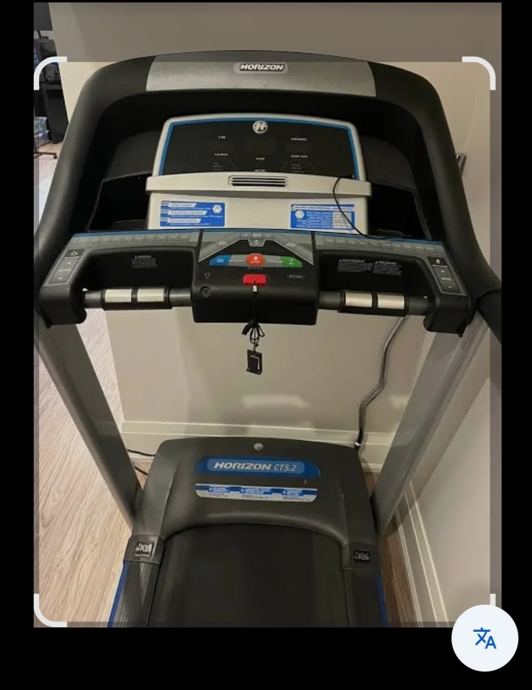 Horizon CT5.2 Treadmill image indicator(3)