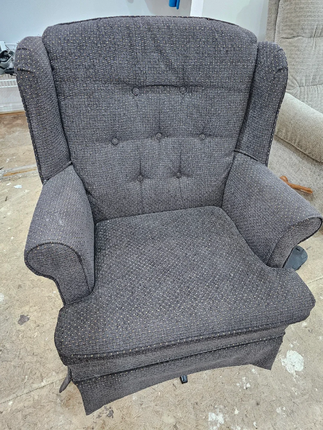 Wingback Armchair - Grey image indicator(10)