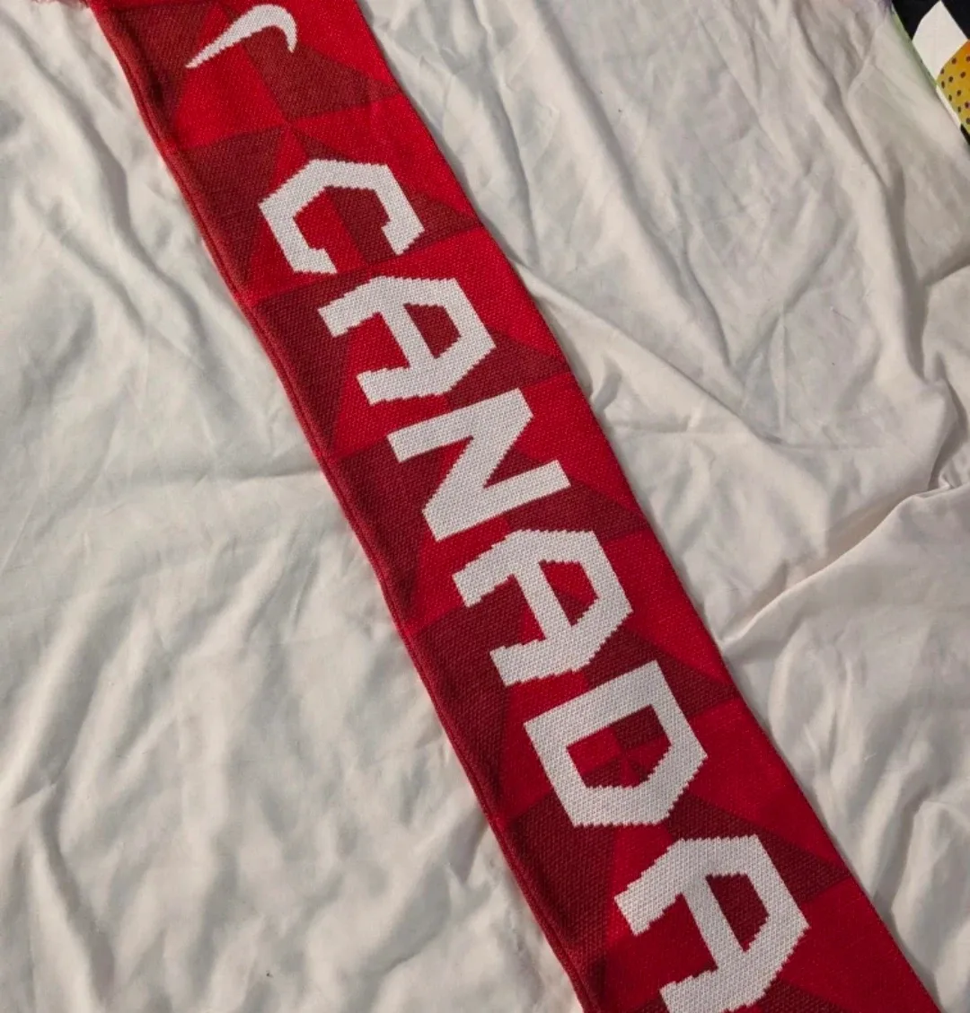 BNWT: Nike Canada Soccer Scarf - Alphonso Davies #19 image indicator(4)