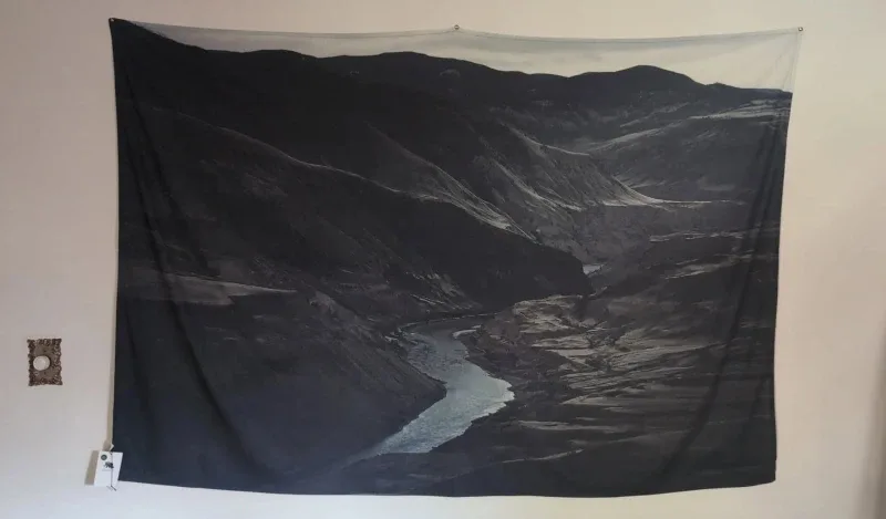 New Urban outfitters Mountain Landscape Tapestry 48 x 72 in