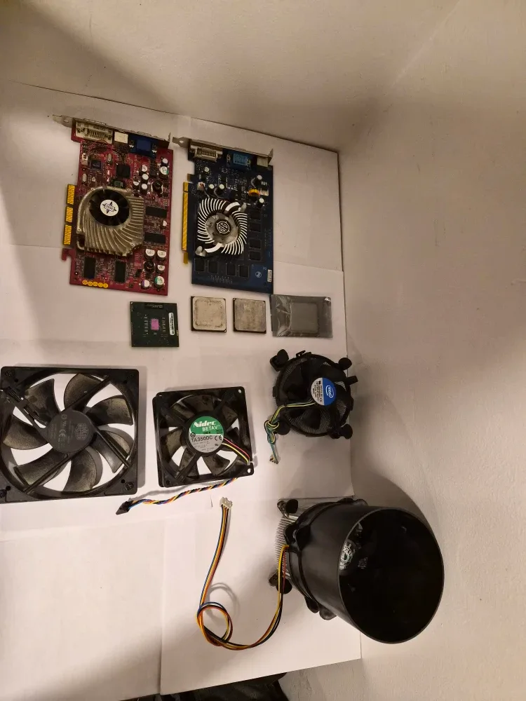 Used PC Parts: Graphics Cards, CPU, Fans