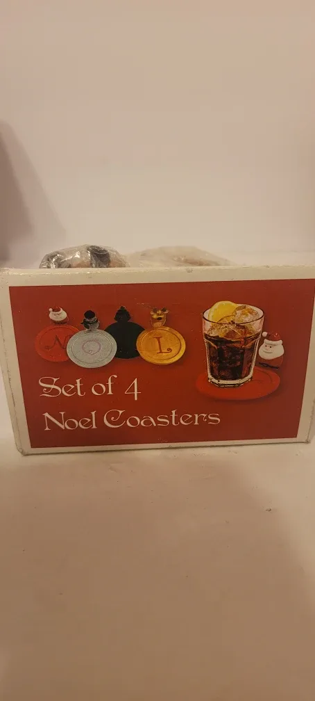Set of 4 Noel Coasters image indicator(3)