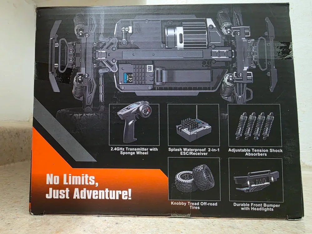 HAIBAOXING 18859E 1/18 4x4 RC Truck - New in box image indicator(10)