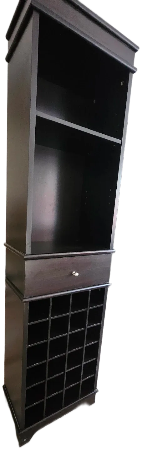 Dark Wood Wine Rack Cabinet image indicator(2)