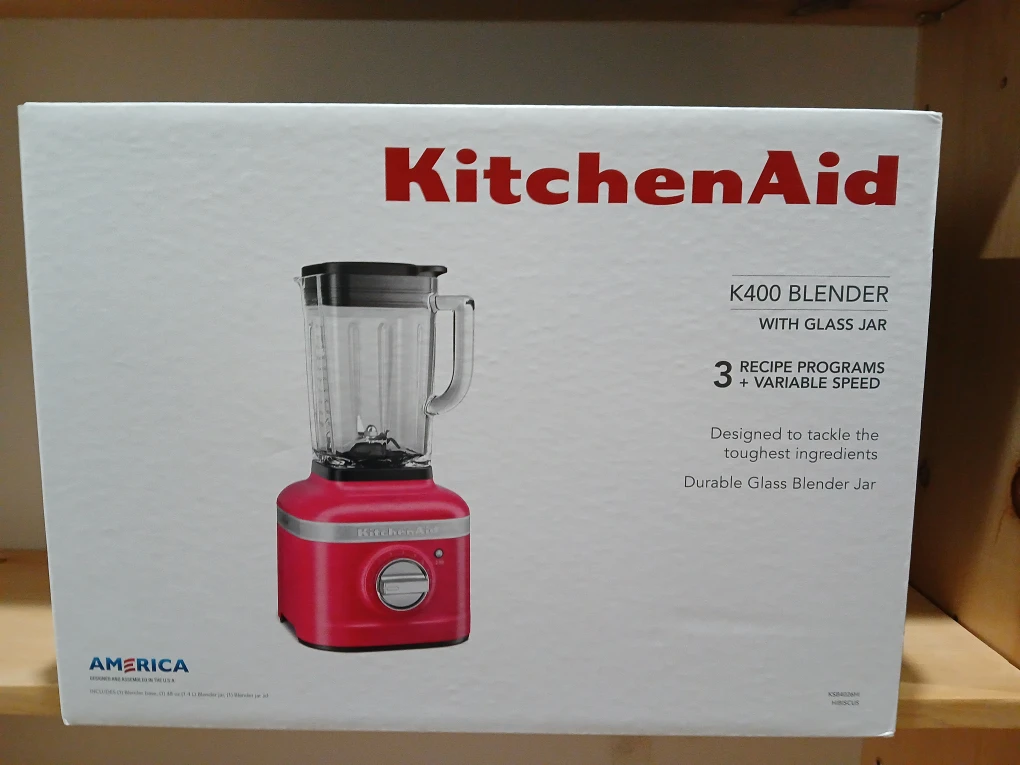 KitchenAid K400 Blender with Glass Jar