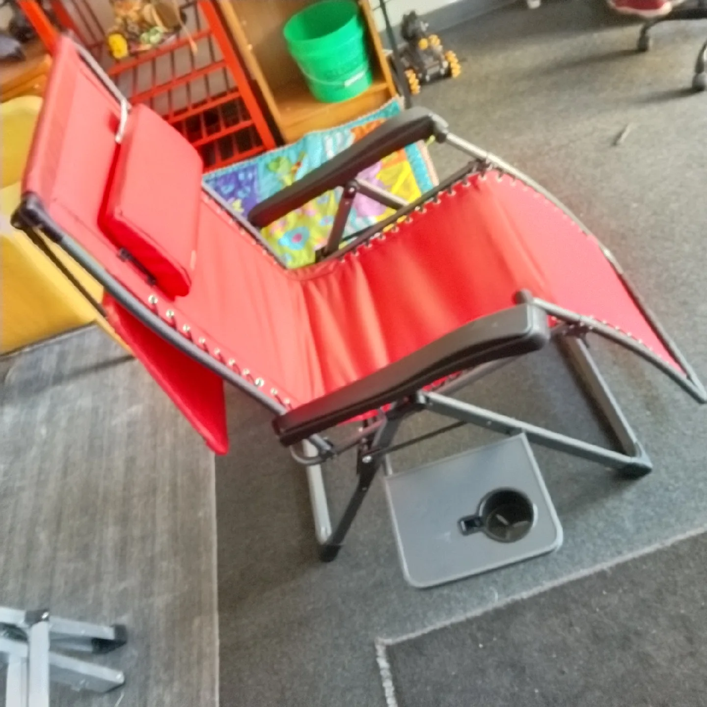 folding chair like new heavy doty