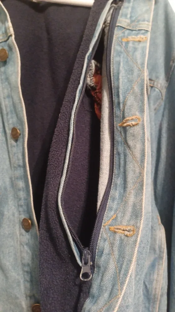 White Rider XL Denim Jacket image indicator(9)