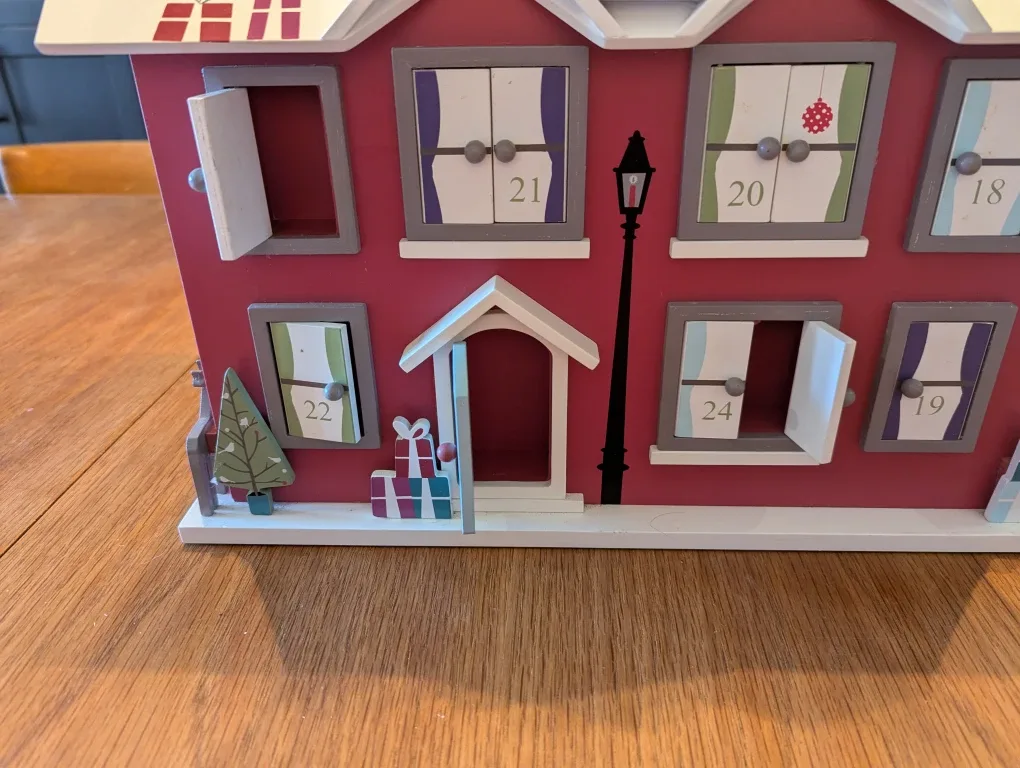 Wooden Advent House from John Lewis image indicator(2)