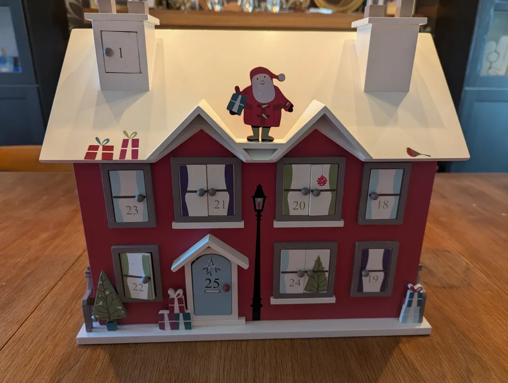 Wooden Advent House from John Lewis image indicator(3)