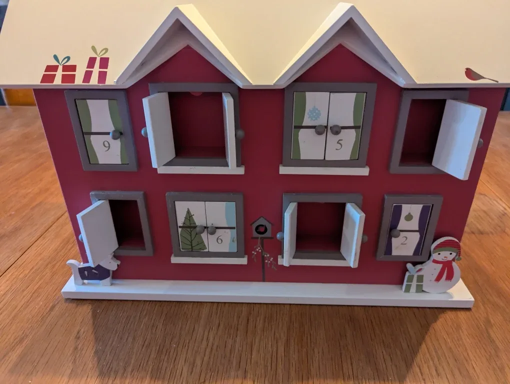 Wooden Advent House from John Lewis image indicator(7)