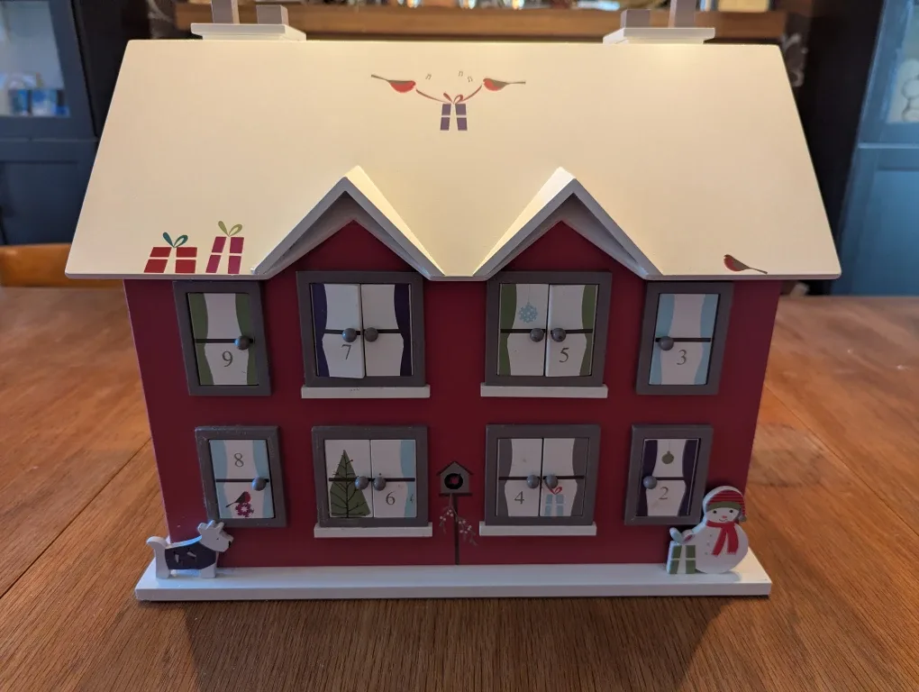 Wooden Advent House from John Lewis image indicator(8)
