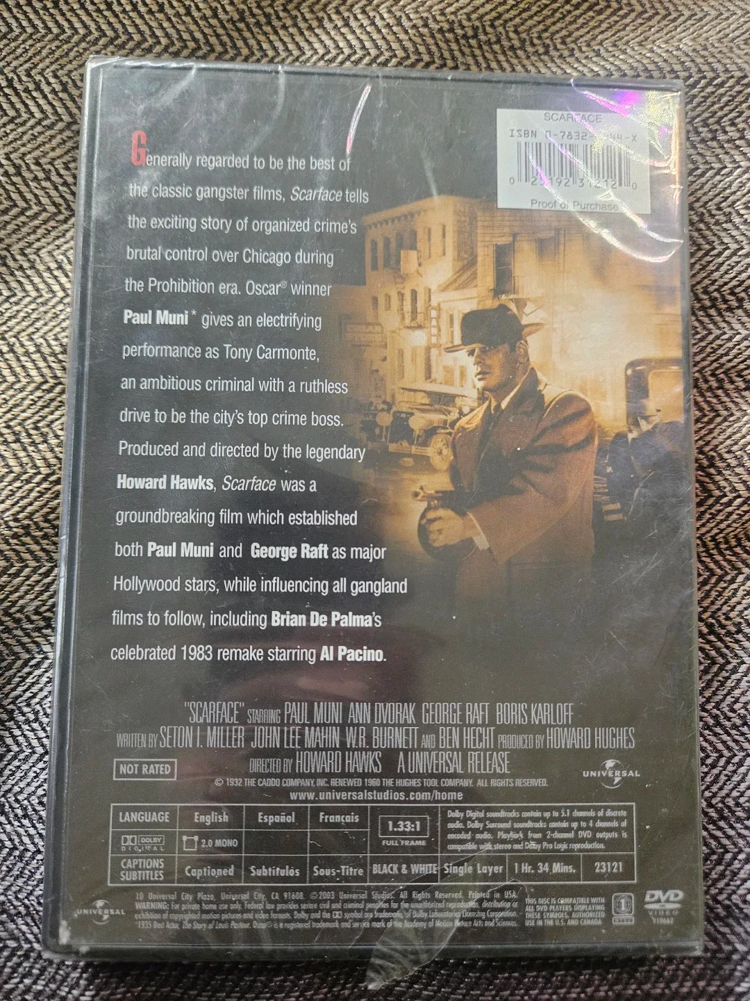 Scarface DVD - Classic Gangster Film image indicator(2)