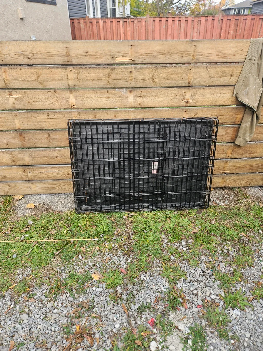 Black Wire Dog Crate