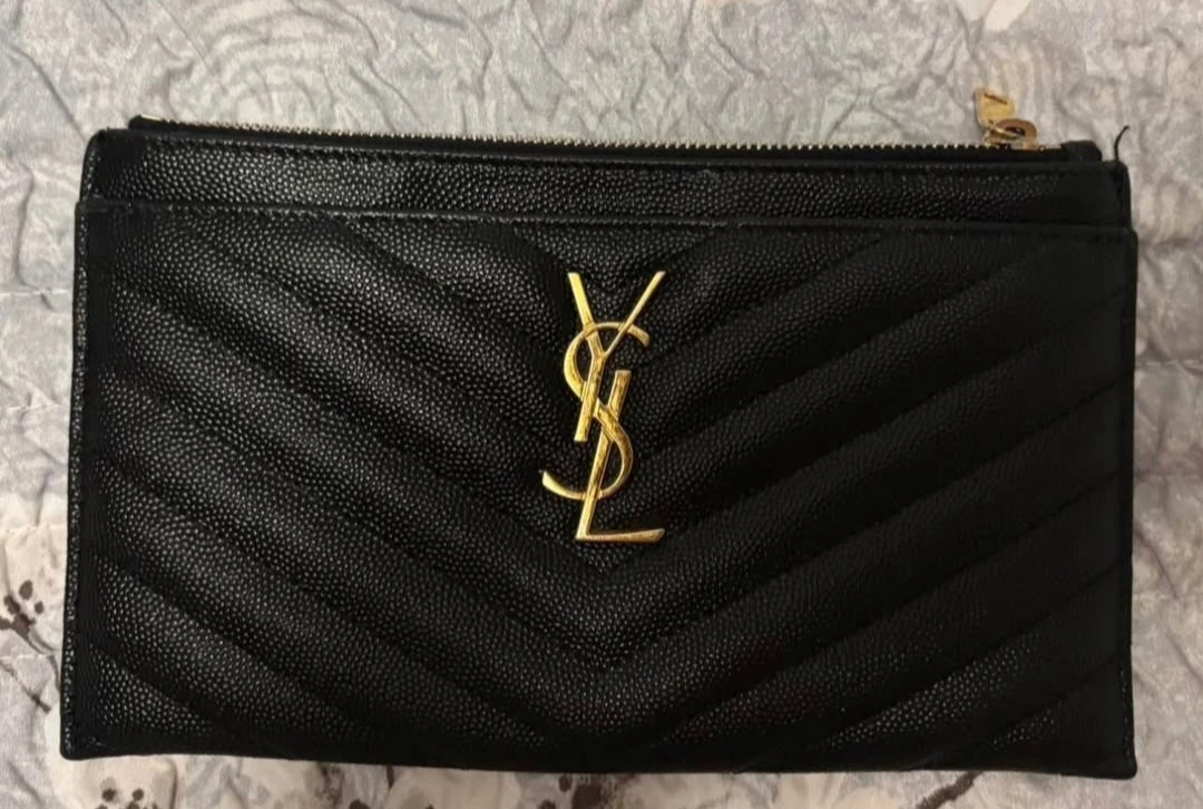 AUTHENTIC Saint Laurent Black Pouch