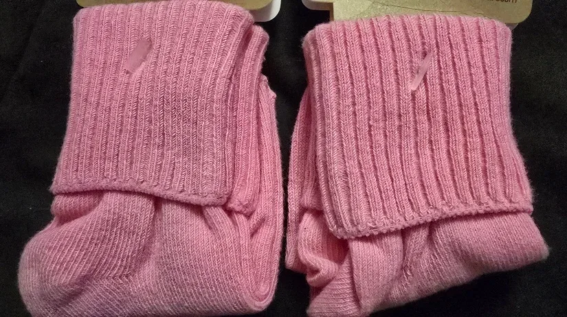 NEW! Old Navy Baby Turn-Cuff Socks - Size 2T/3T - $4 for both! image indicator(2)