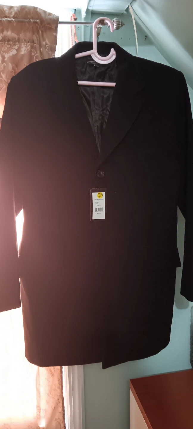 Men's Black Blazer - Size L